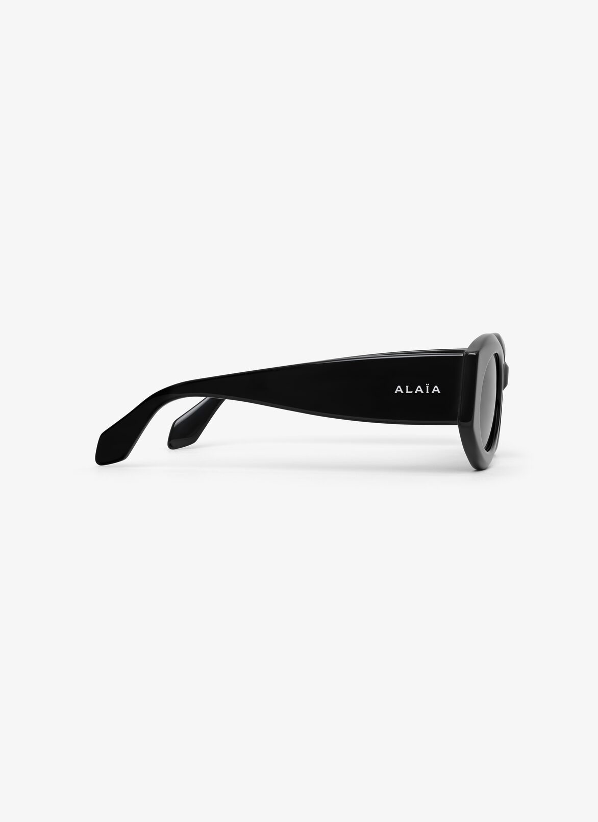 OVAL SUNGLASSES ALAÏA BLACK OVAL SUNGLASSES